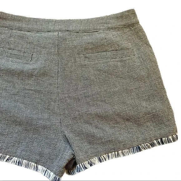 Ethereal Shorts by Paper Crane Knit Frayed Hem Blue Gray Size L - Picture 6 of 11
